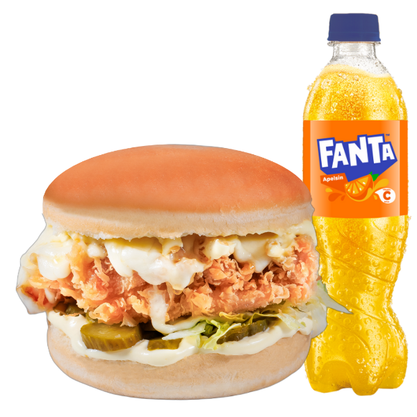Mazzarella burger сет - Fanta